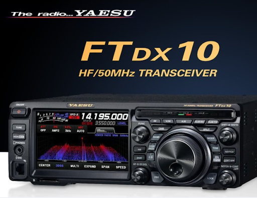 Yaesu FT DX-10 en su caja original